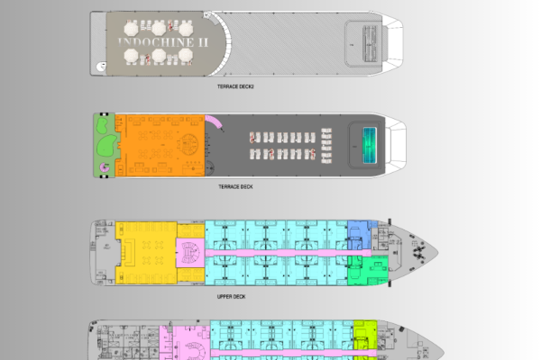 印度支那豪華蘭哈遊輪 - 搭乘印度支那帆船在蘭哈灣享受豪華航行